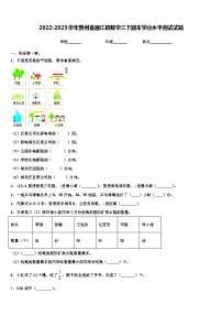 2022-2023学年贵州省德江县数学三下期末学业水平测试试题含解析