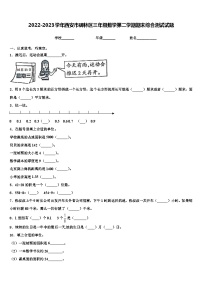 2022-2023学年西安市碑林区三年级数学第二学期期末综合测试试题含解析