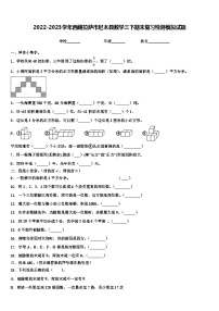 2022-2023学年西藏拉萨市尼木县数学三下期末复习检测模拟试题含解析