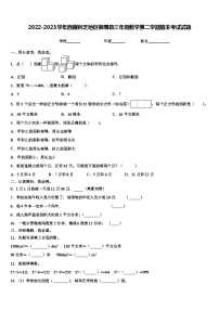 2022-2023学年西藏林芝地区察隅县三年级数学第二学期期末考试试题含解析