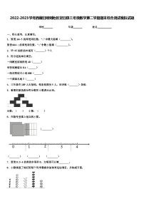 2022-2023学年西藏日喀则地区定日县三年级数学第二学期期末综合测试模拟试题含解析