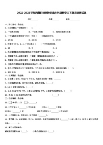 2022-2023学年西藏日喀则地区南木林县数学三下期末调研试题含解析