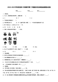 2022-2023学年西充县三年级数学第二学期期末质量跟踪监视模拟试题含解析