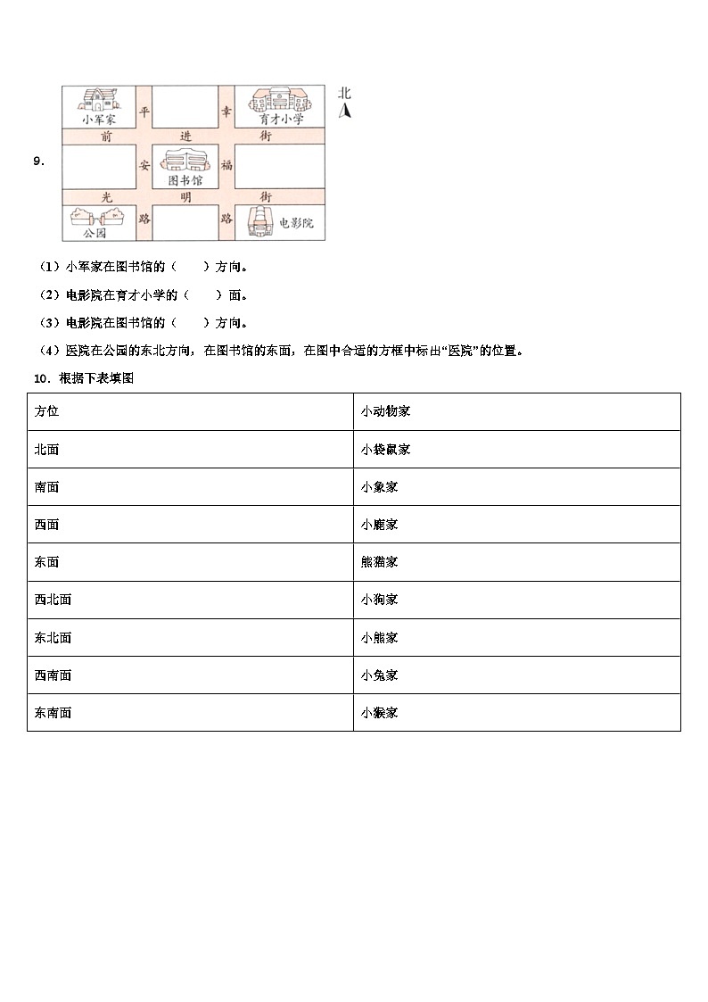 2022-2023学年郴州市三下数学期末监测模拟试题含解析第2页