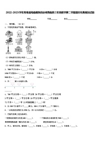 2022-2023学年青海省海南藏族自治州贵南县三年级数学第二学期期末经典模拟试题含解析