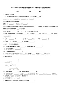 2022-2023学年陕西省咸阳市乾县三下数学期末经典模拟试题含解析