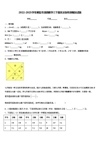 2022-2023学年鹤壁市淇县数学三下期末达标检测模拟试题含解析