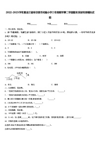 2022-2023学年黑龙江省哈尔滨市河南小学三年级数学第二学期期末质量检测模拟试题含解析