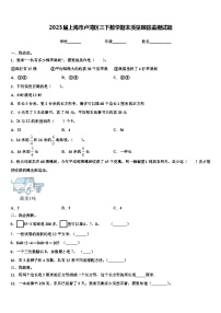 2023届上海市卢湾区三下数学期末质量跟踪监视试题含解析