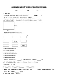 2023届云南省保山市腾冲县数学三下期末综合测试模拟试题含解析