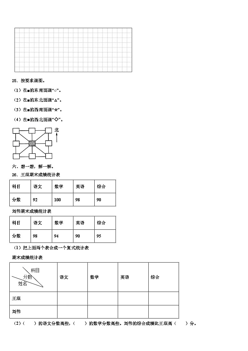 2023届四川省凉山彝族自治州西昌市三下数学期末考试模拟试题含解析第3页