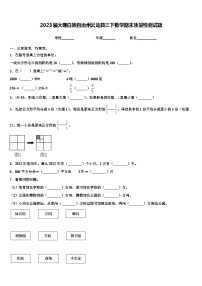 2023届大理白族自治州云龙县三下数学期末质量检测试题含解析