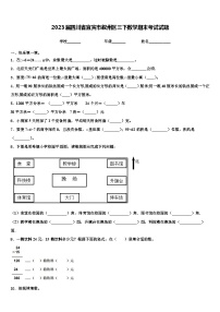 2023届四川省宜宾市叙州区三下数学期末考试试题含解析