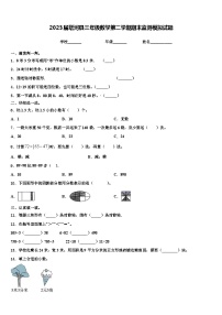 2023届塔河县三年级数学第二学期期末监测模拟试题含解析