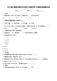 2023届宁夏回族石嘴山市平罗县三年级数学第二学期期末调研模拟试题含解析