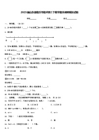 2023届山东省临沂市临沭县三下数学期末调研模拟试题含解析