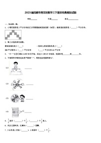 2023届成都市青羊区数学三下期末经典模拟试题含解析