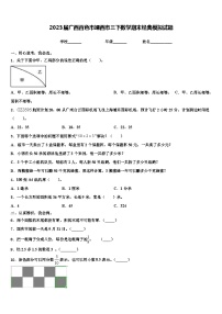 2023届广西百色市靖西市三下数学期末经典模拟试题含解析