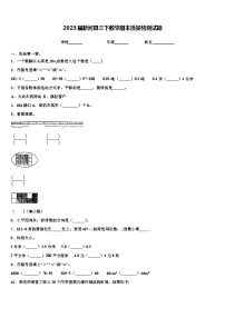 2023届新河县三下数学期末质量检测试题含解析