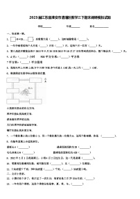 2023届江苏省淮安市清浦区数学三下期末调研模拟试题含解析