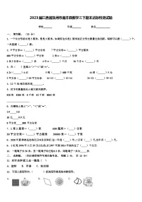 2023届江西省抚州市南丰县数学三下期末达标检测试题含解析