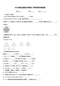 2023届河北省衡水市景县三下数学期末经典试题含解析