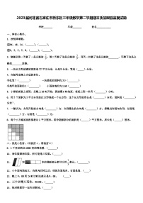 2023届河北省石家庄市桥东区三年级数学第二学期期末质量跟踪监视试题含解析