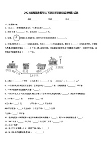 2023届海城市数学三下期末质量跟踪监视模拟试题含解析