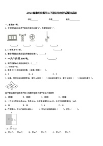 2023届淮阳县数学三下期末综合测试模拟试题含解析