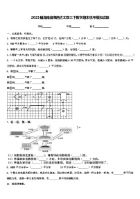 2023届湖南省湘西古丈县三下数学期末统考模拟试题含解析