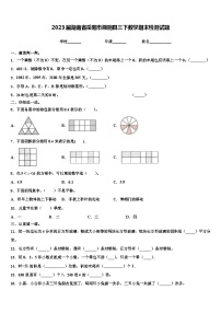 2023届湖南省岳阳市湘阴县三下数学期末检测试题含解析