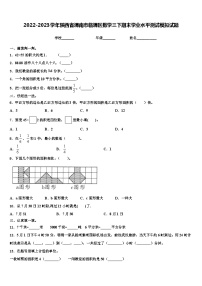 2022-2023学年陕西省渭南市临渭区数学三下期末学业水平测试模拟试题含解析