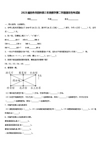 2023届百色市田林县三年级数学第二学期期末统考试题含解析