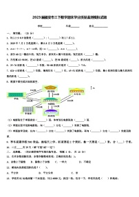 2023届福安市三下数学期末学业质量监测模拟试题含解析