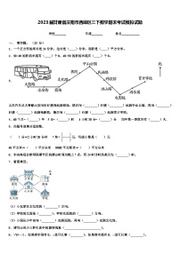 2023届甘肃省庆阳市西峰区三下数学期末考试模拟试题含解析