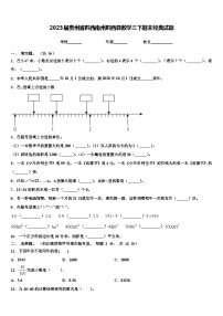 2023届贵州省黔西南州黔西县数学三下期末经典试题含解析