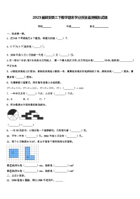 2023届诏安县三下数学期末学业质量监测模拟试题含解析