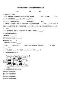 2023届金沙县三下数学期末调研模拟试题含解析