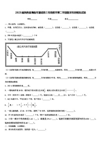 2023届陕西省渭南市蒲城县三年级数学第二学期期末检测模拟试题含解析