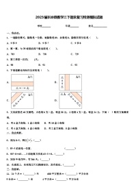 2023届长岭县数学三下期末复习检测模拟试题含解析