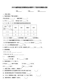 2023届青海省玉树藏族自治州数学三下期末经典模拟试题含解析