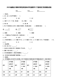 2023届黑龙江鹤岗市萝北县宝泉岭学校度数学三下期末复习检测模拟试题含解析