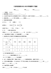 三亚市定安县2022-2023学年数学三下期末含解析