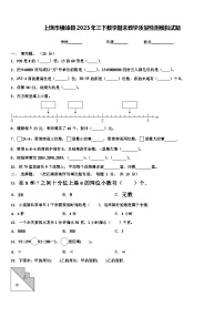 上饶市横峰县2023年三下数学期末教学质量检测模拟试题含解析