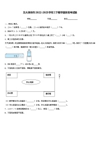 五大连池市2022-2023学年三下数学期末统考试题含解析