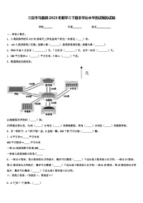 三亚市屯昌县2023年数学三下期末学业水平测试模拟试题含解析