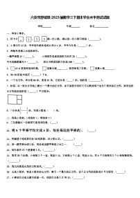 六安市舒城县2023届数学三下期末学业水平测试试题含解析