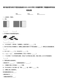 喀什地区塔什库尔干塔吉克自治县2022-2023学年三年级数学第二学期期末教学质量检测试题含解析