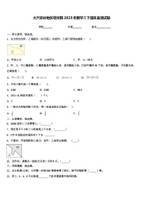 大兴安岭地区塔河县2023年数学三下期末监测试题含解析