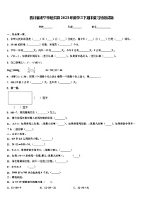 四川省遂宁市射洪县2023年数学三下期末复习检测试题含解析